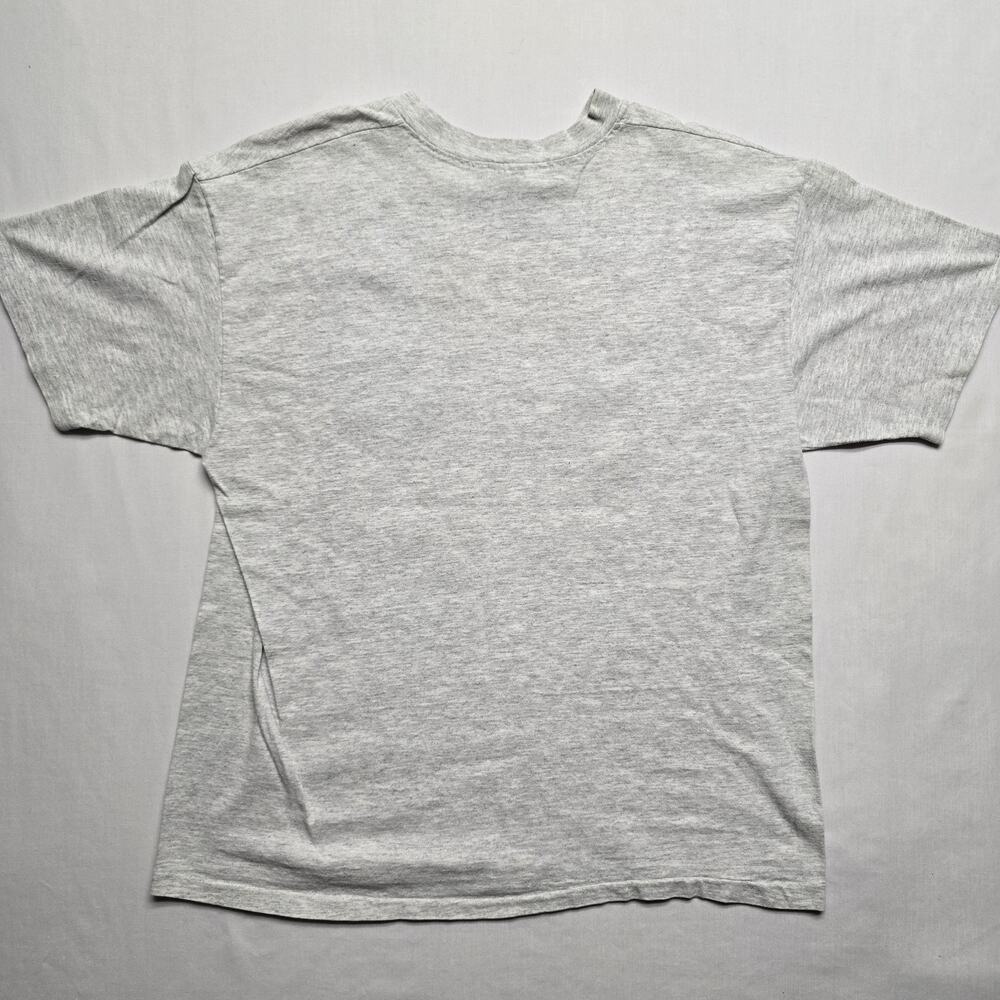 Vintage Tivy Sports Shirt Mens XL Gray Hanes Colorblock Graphic Tee T-Shirt 90s - Picture 5 of 7